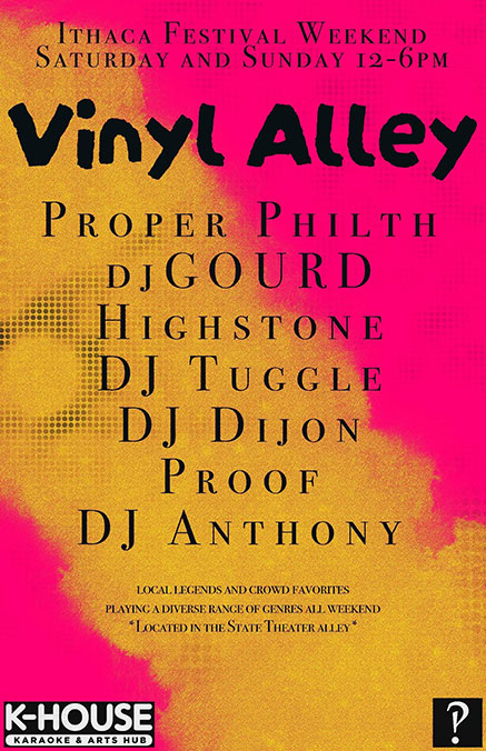 Vinyl Alley flyer